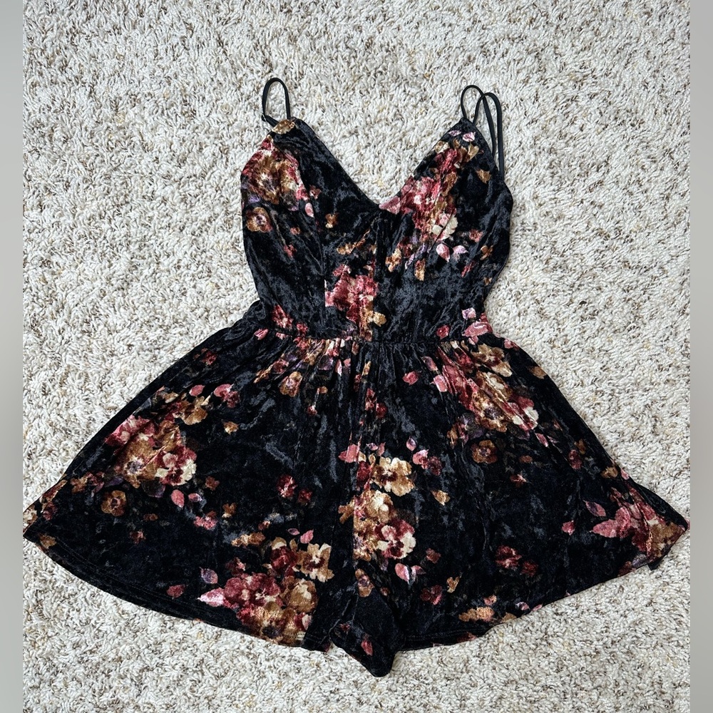 Mini romper dress